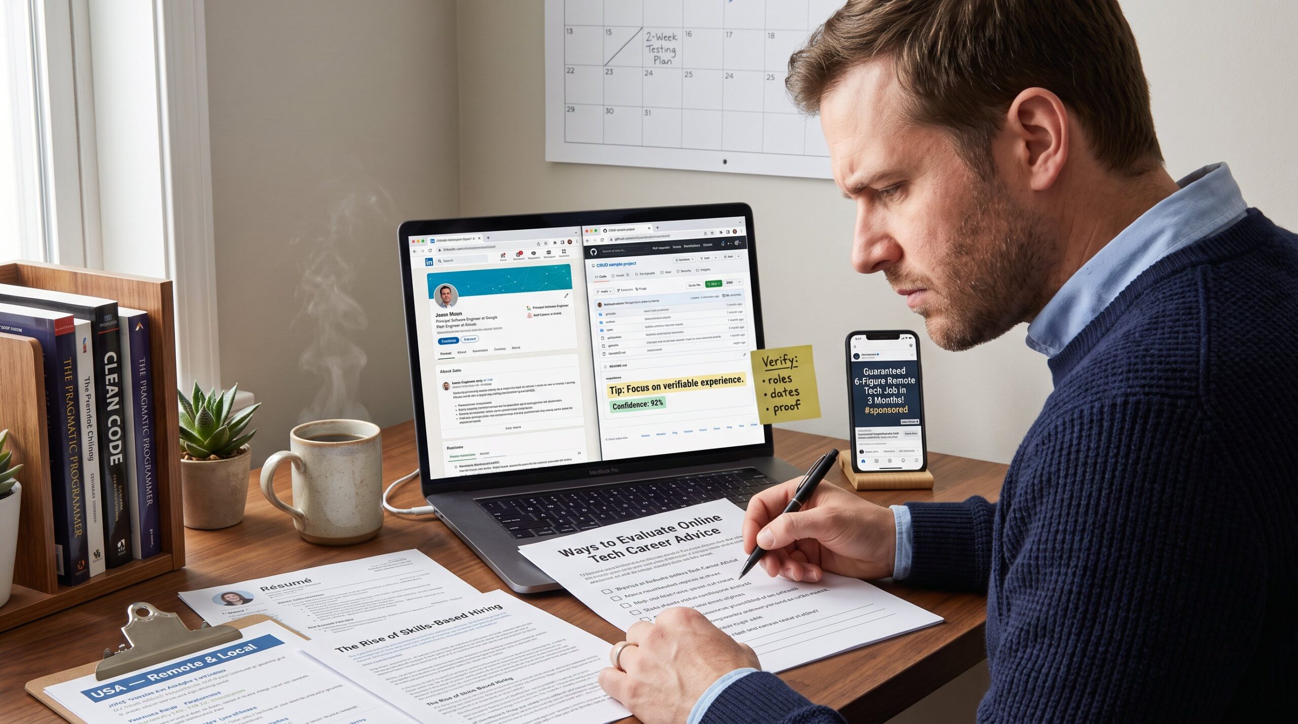 Ways to Evaluate Online Tech Career Advice